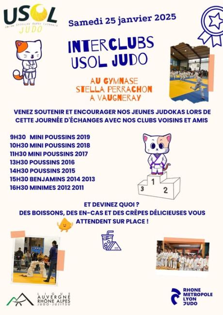 Interclubs Salle Stella Perrachon le 25 janvier 2025