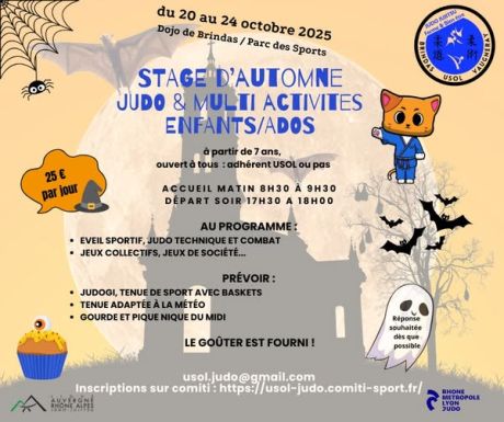 Stage Judo et multi-activités