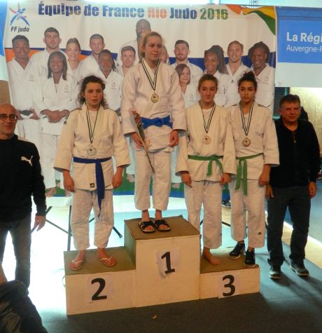 ROY Yéléna est championne Rhône Alpes Benjamines